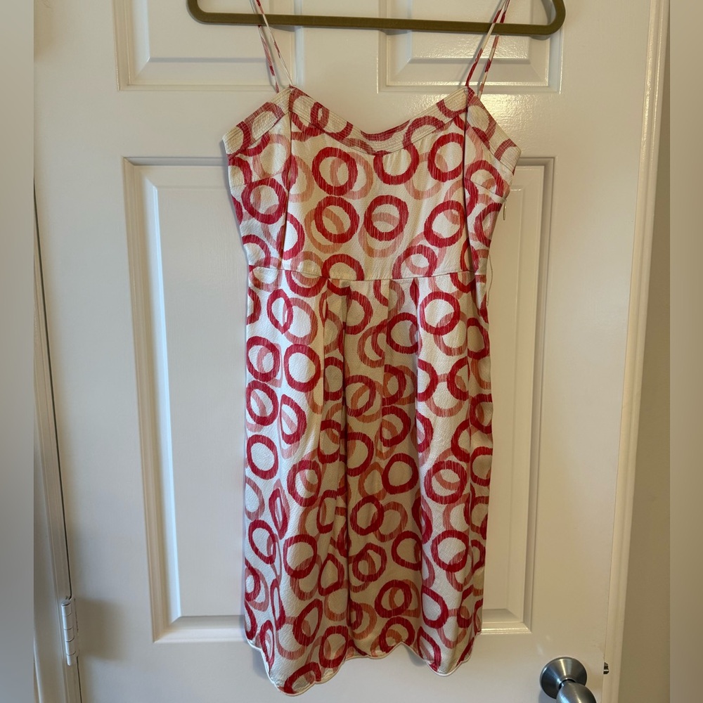 Juicy Couture Red and White Dress
